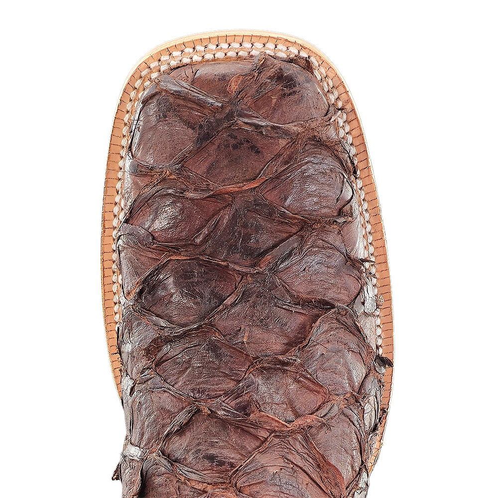 R. Watson Chocolate Matte Pirarucu Boots