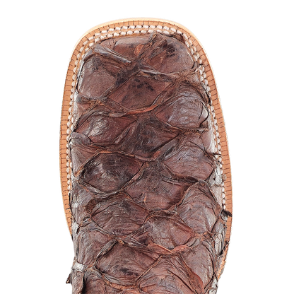 R. Watson Chocolate Matte Pirarucu Boots