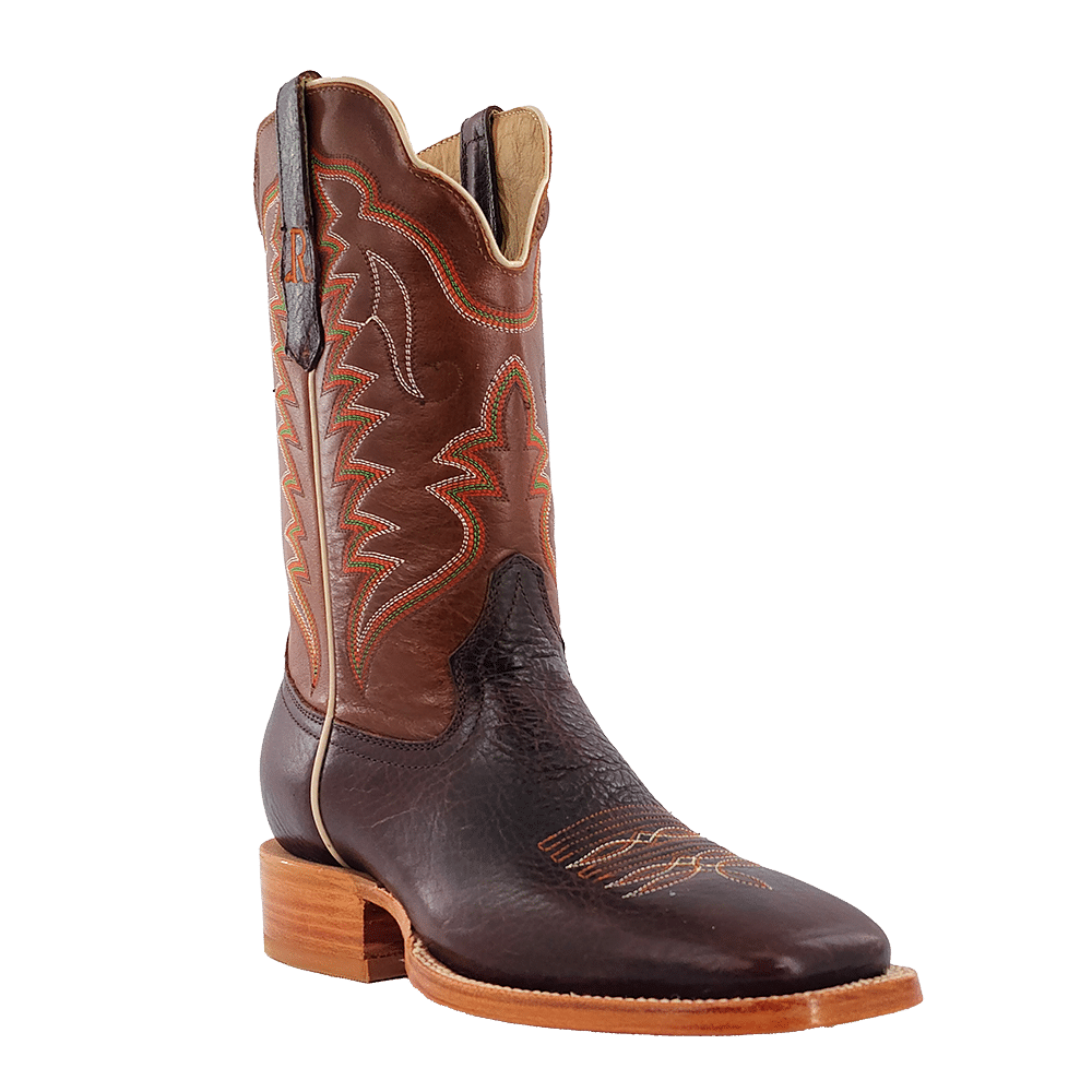 R. Watson Walnut Cowhide Boots