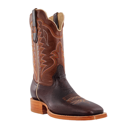 R. Watson Walnut Cowhide Boots