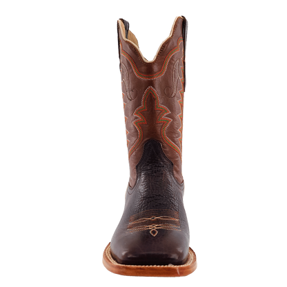 R. Watson Walnut Cowhide Boots