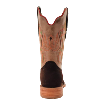 R. Watson Chocolate Roughout Boots
