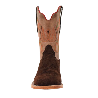 R. Watson Chocolate Roughout Boots