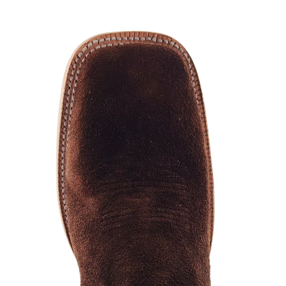 R. Watson Chocolate Roughout Boots