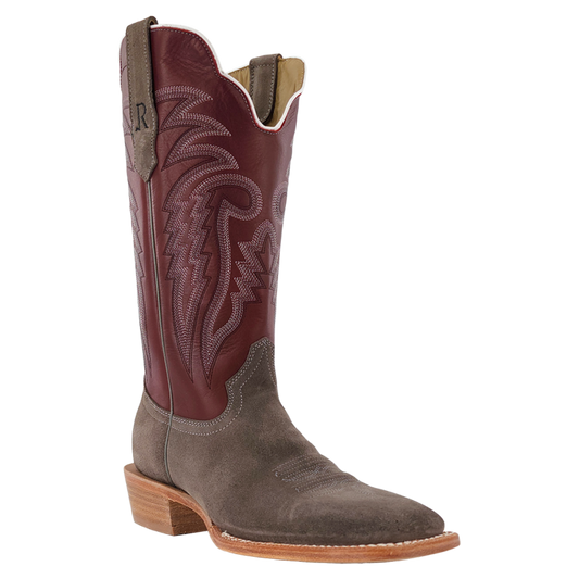 R. Watson Charcoal Rough Out Boots