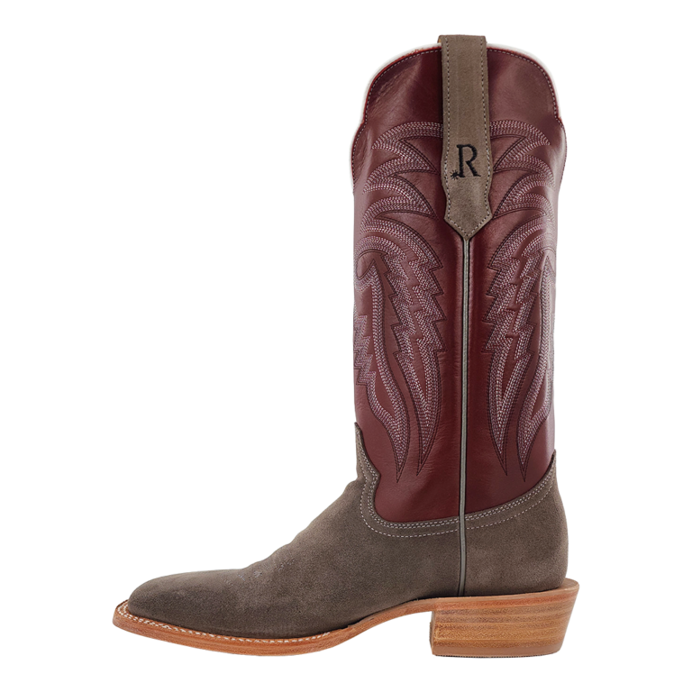 R. Watson Charcoal Rough Out Boots