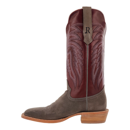 R. Watson Charcoal Rough Out Boots