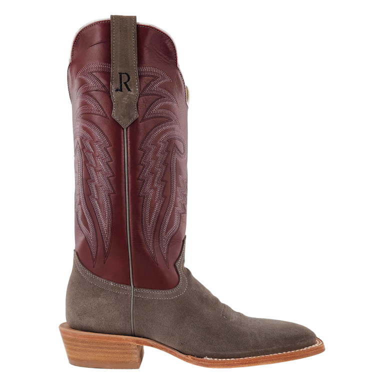 R. Watson Charcoal Rough Out Boots