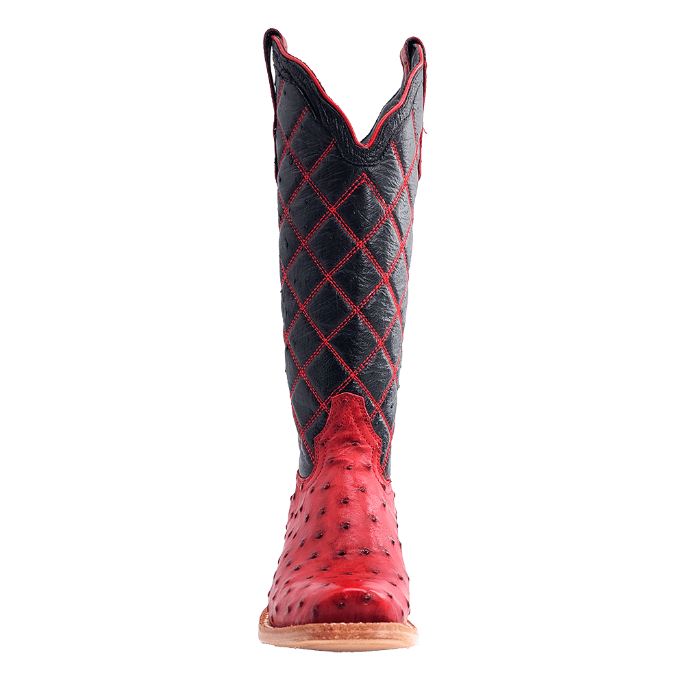 R. Watson Red Rose FQ Ostrich Boots