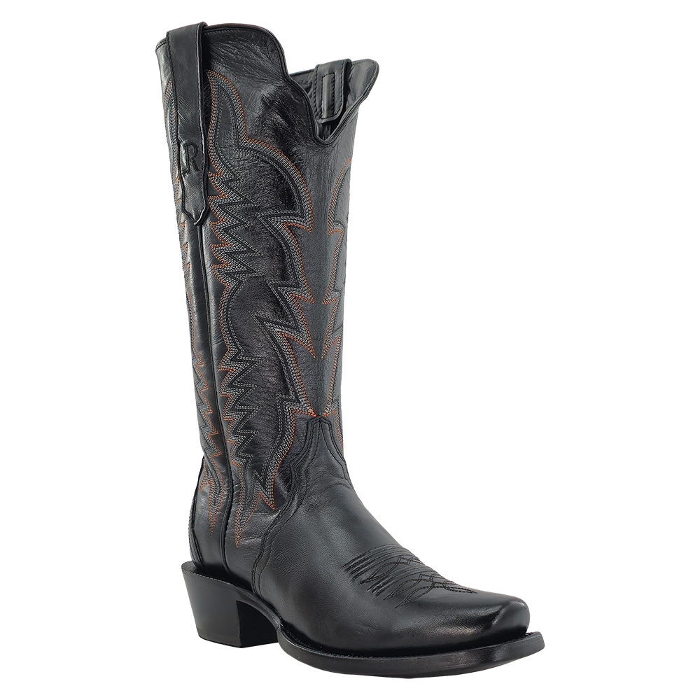 R. Watson Women's Black Mestizo Goat Boots