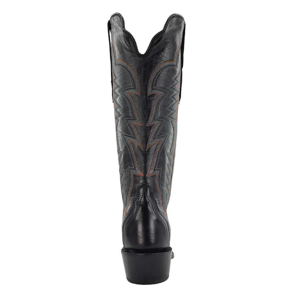 R. Watson Women's Black Mestizo Goat Boots