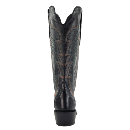 R. Watson Women's Black Mestizo Goat Boots