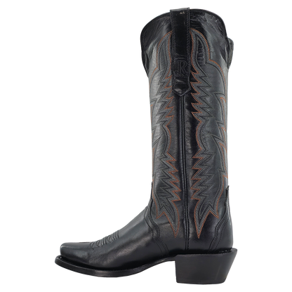 R. Watson Women's Black Mestizo Goat Boots