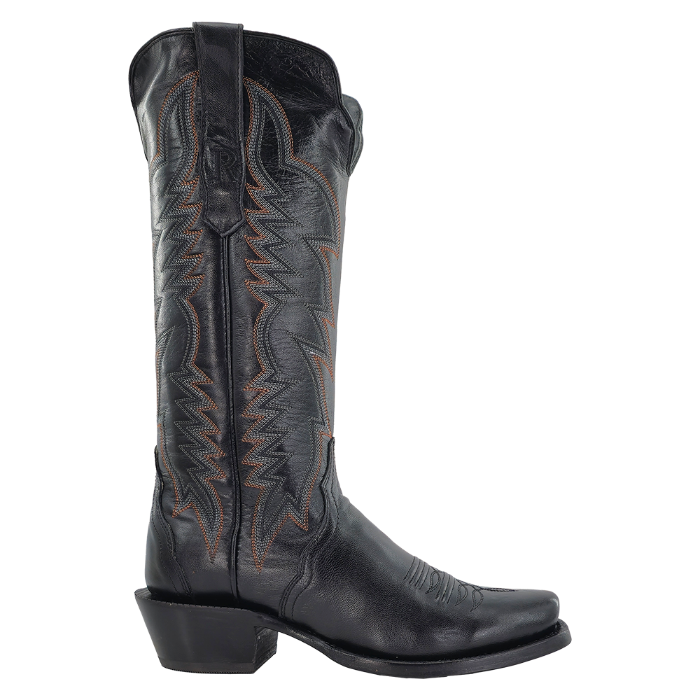 R. Watson Women's Black Mestizo Goat Boots