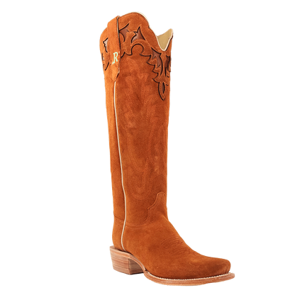 R. Watson Ginger Suede Boots