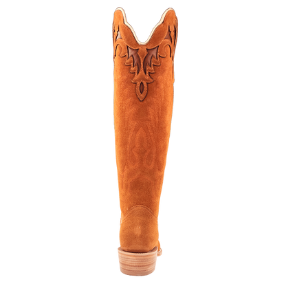 R. Watson Ginger Suede Boots