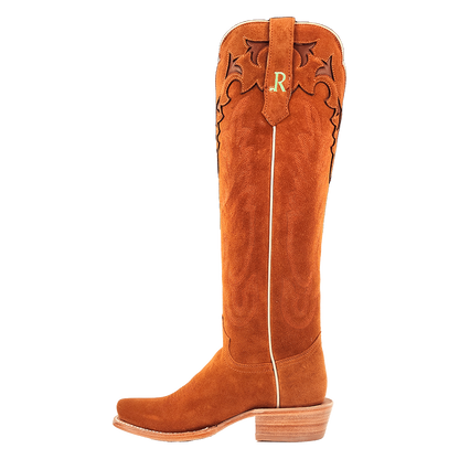 R. Watson Ginger Suede Boots