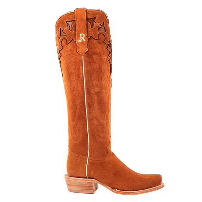 R. Watson Ginger Suede Boots