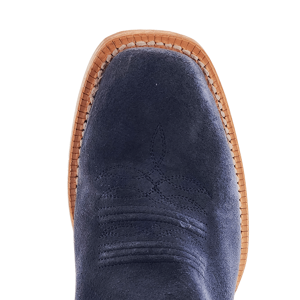 R. Watson Midnight Blue Suede Boots