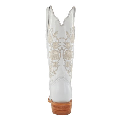 R. Watson Wedding White Boots