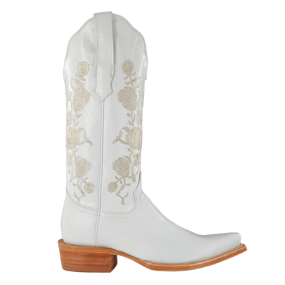 R. Watson Wedding White Boots