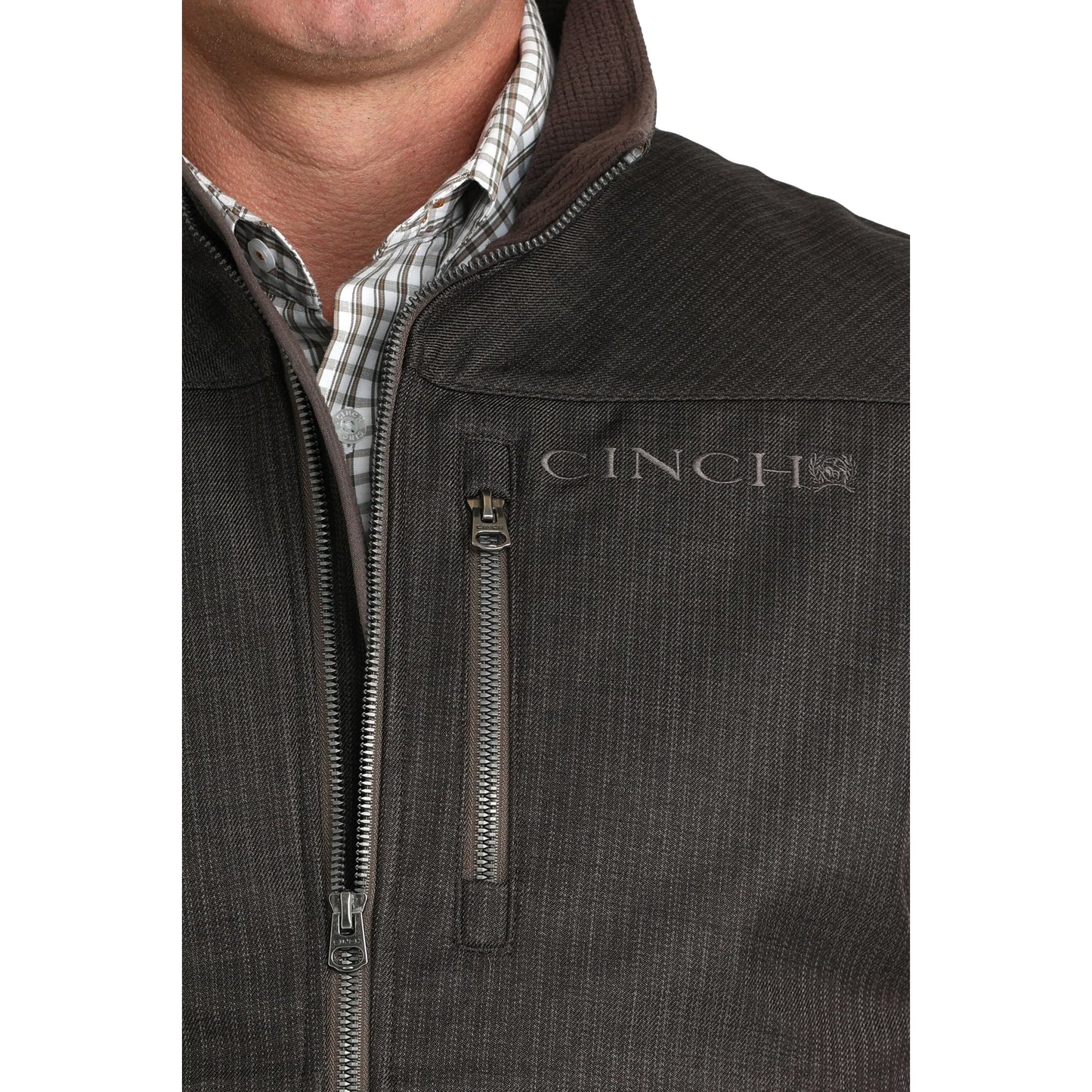 Cinch Brown Bonded Vest