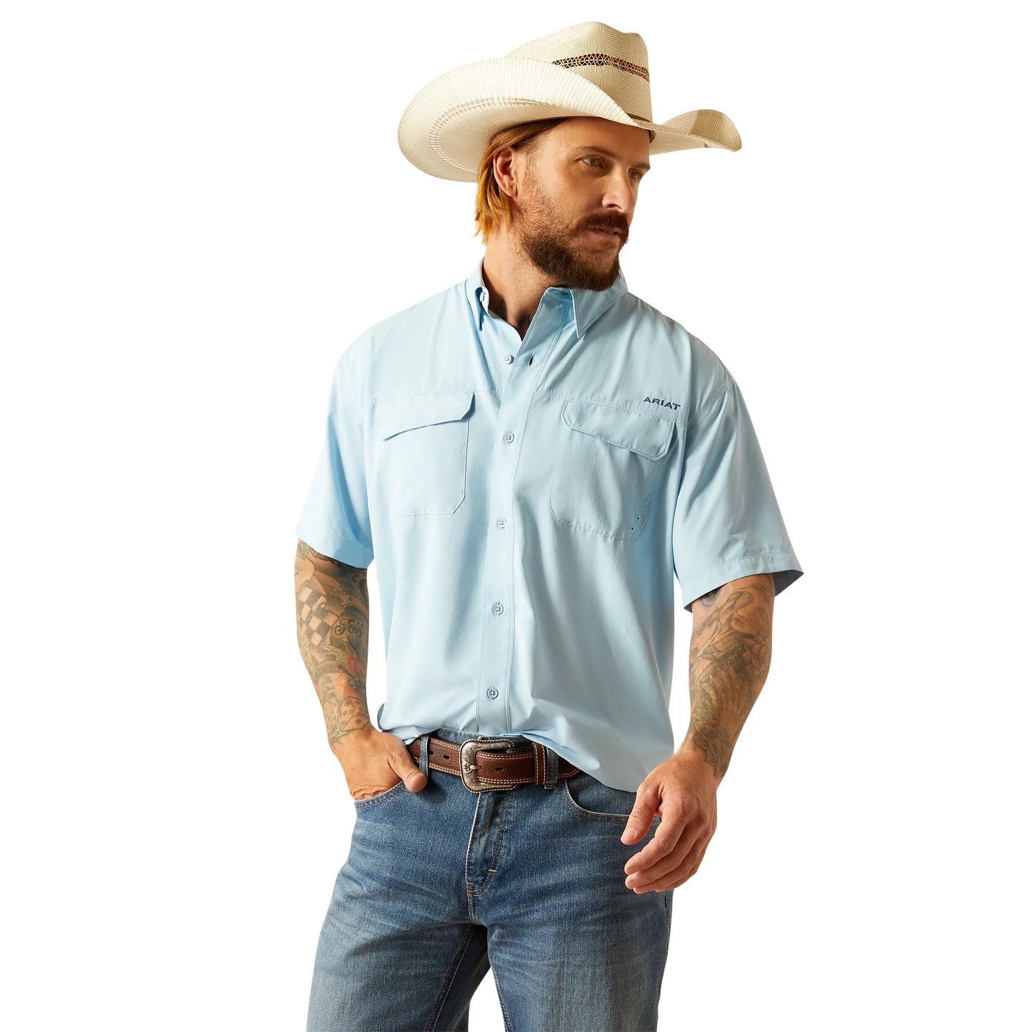 Ariat Shirt VentTEK Outbound Clear Sky Classic Fit Shirt