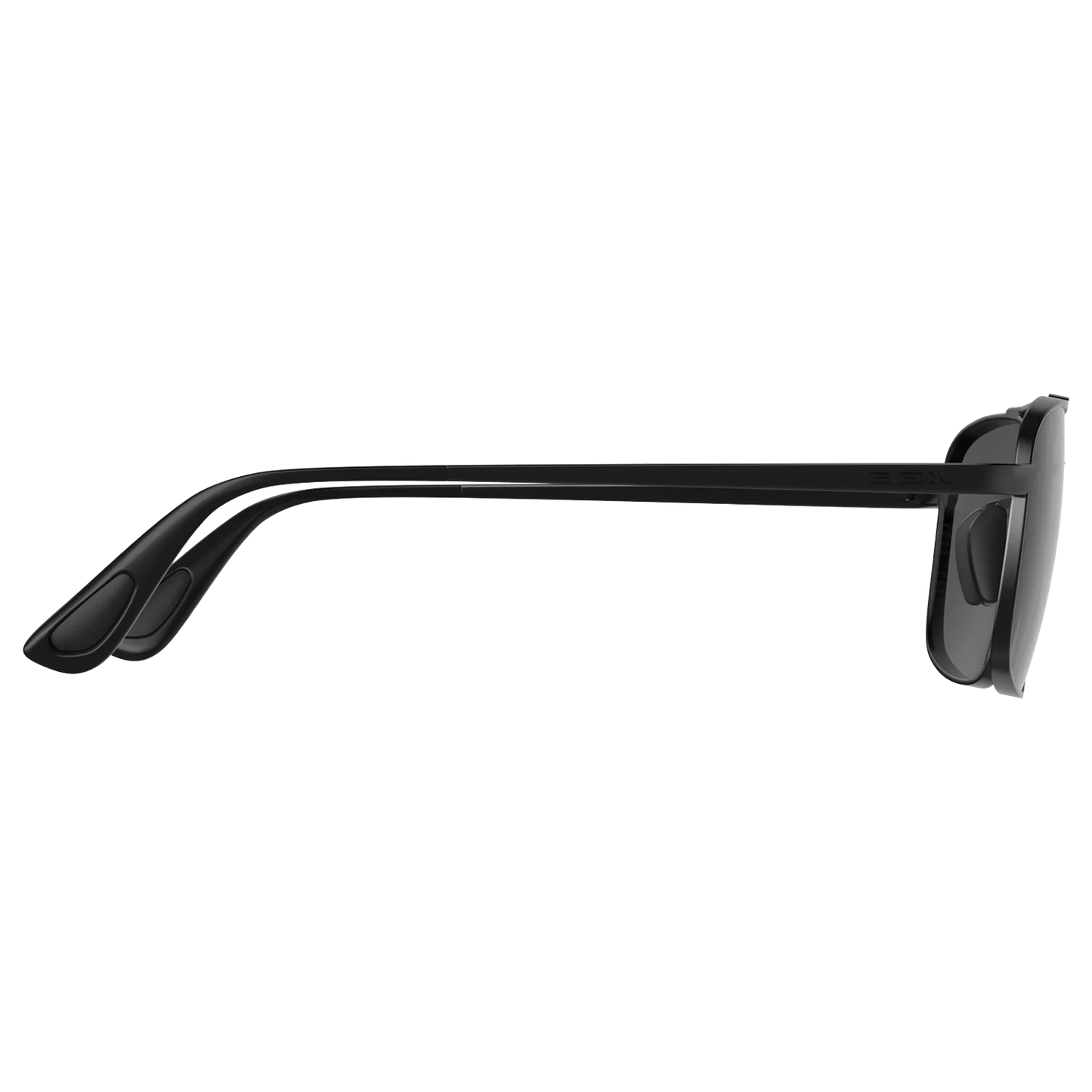 Bex - Accel Sunglasses in Matte Black and Gray