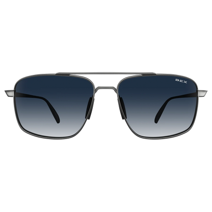 BEX - Accel Sunglasses in Silver & Sapphire