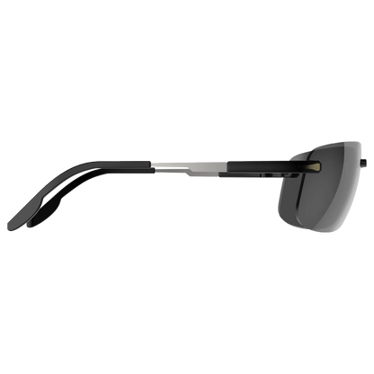 BEX- Brackley X Sunglasses in Black, Gray, & Silver