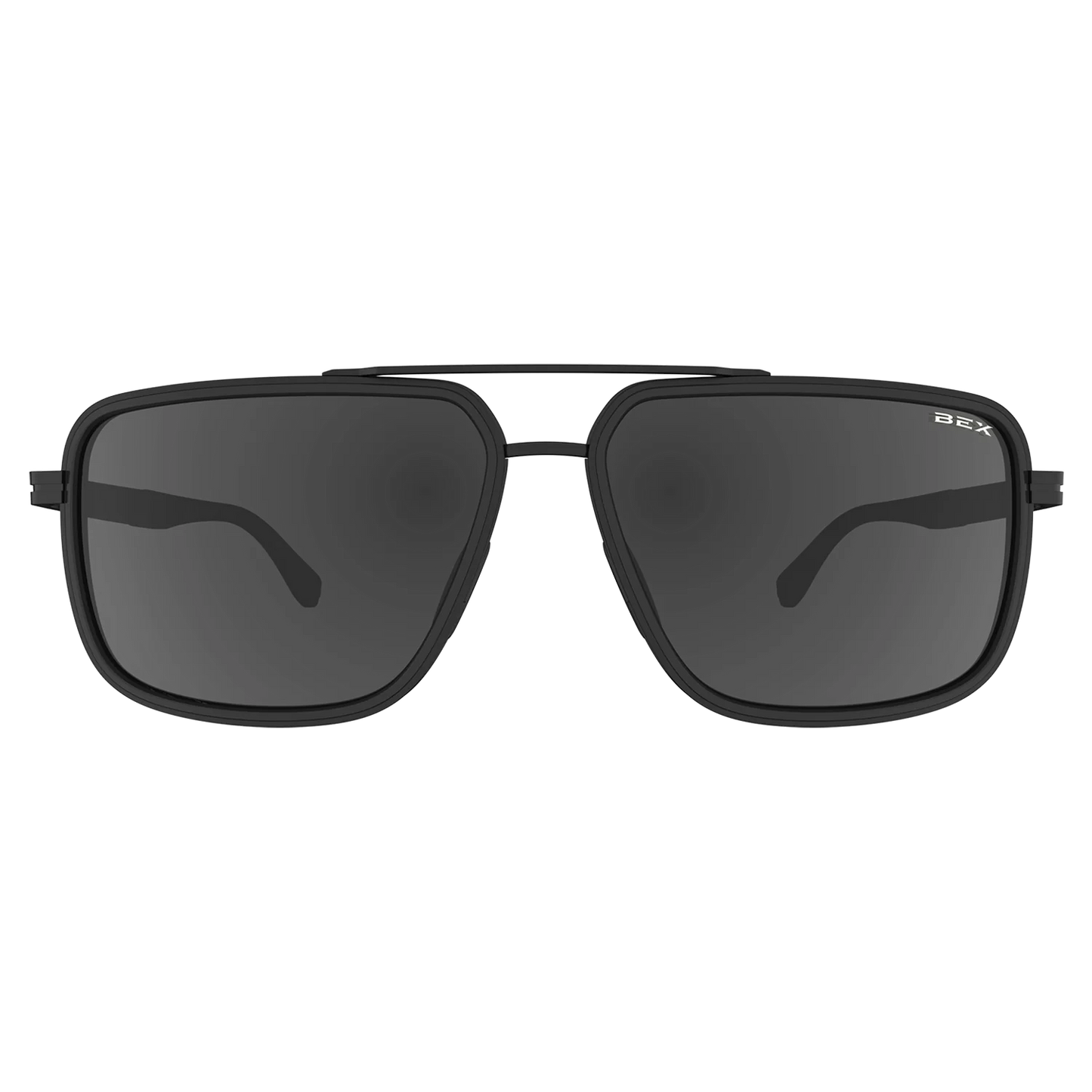 BEX - Dusk Sunglasses in Matte Black & Gray