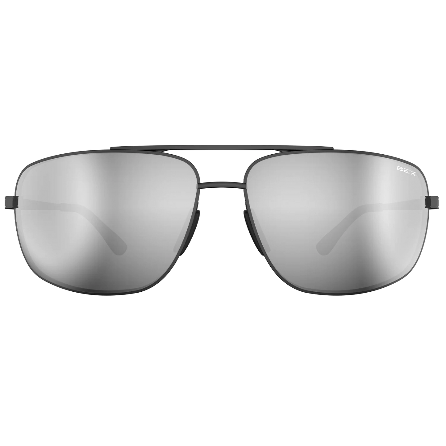 BEX - Gambit Sunglasses in Black, Gray & Silver
