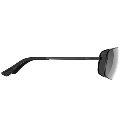 BEX - Gambit Sunglasses in Black, Gray & Silver