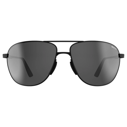 BEX - Nova Sunglasses Matte Black, Gray, & Silver