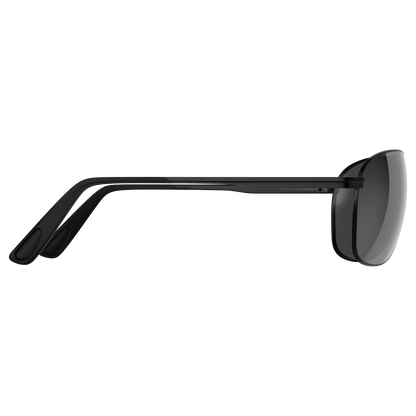 BEX - Nova Sunglasses Matte Black, Gray, & Silver