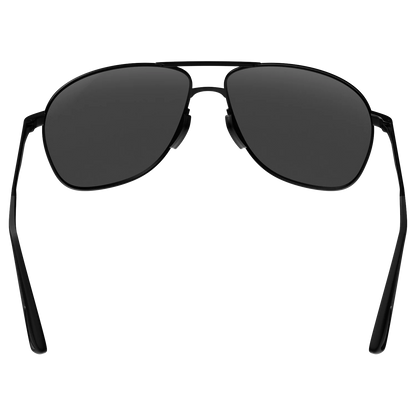 BEX - Nova Sunglasses Matte Black, Gray, & Silver