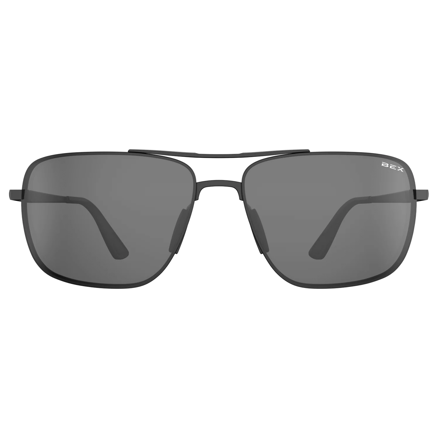 BEX - Porter Sunglasses in Matte Black & Gray