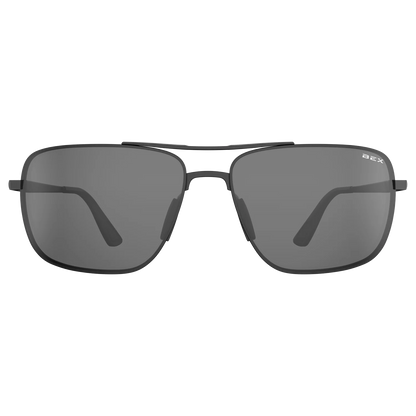 BEX - Porter Sunglasses in Matte Black & Gray