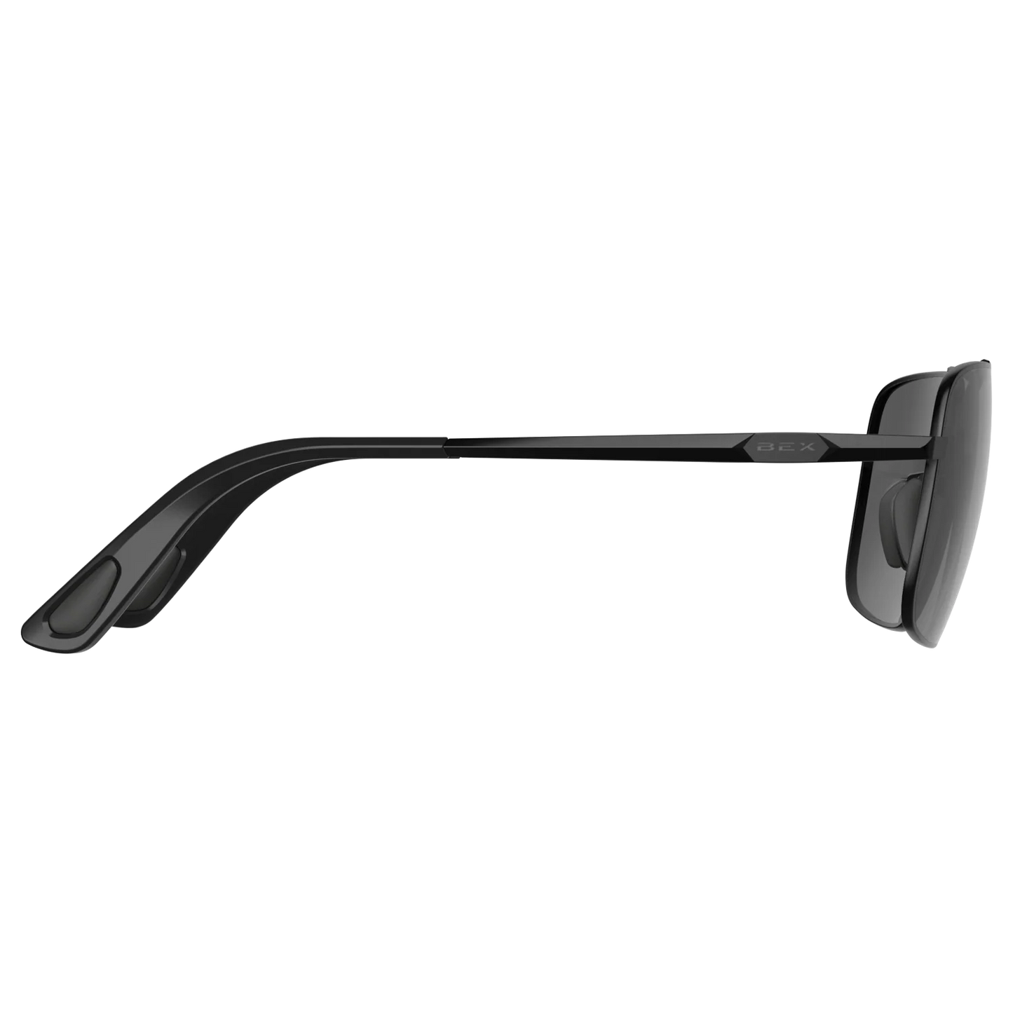 BEX - Porter Sunglasses in Matte Black & Gray
