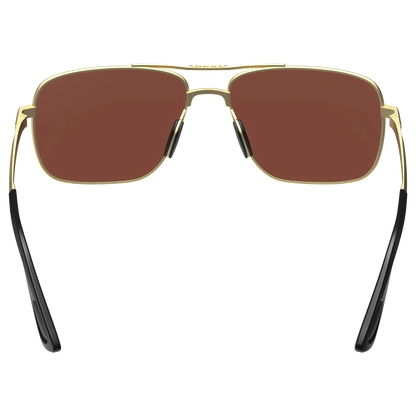 BEX- Porter Sunglasses in Matte Gold & Brown
