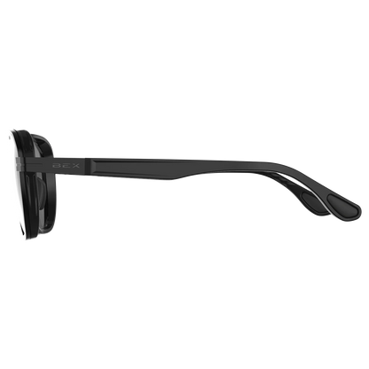 BEX - Sable Sunglasses in Matte Black & Gray