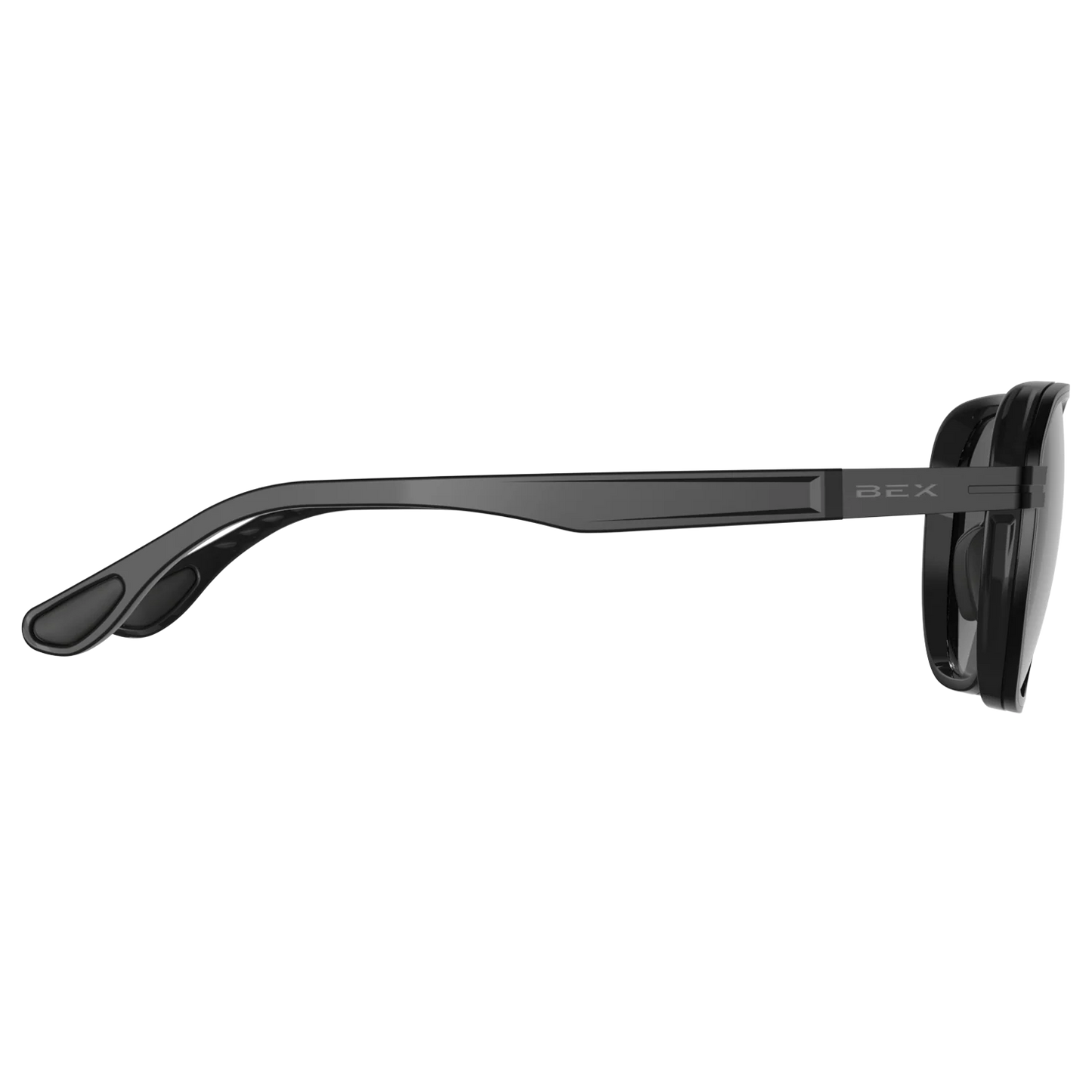 BEX - Sable Sunglasses in Matte Black & Gray