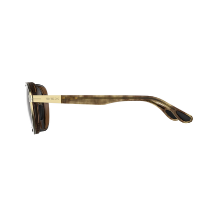 BEX - Sable Sunglasses in Tortoise, Gold, & Brown