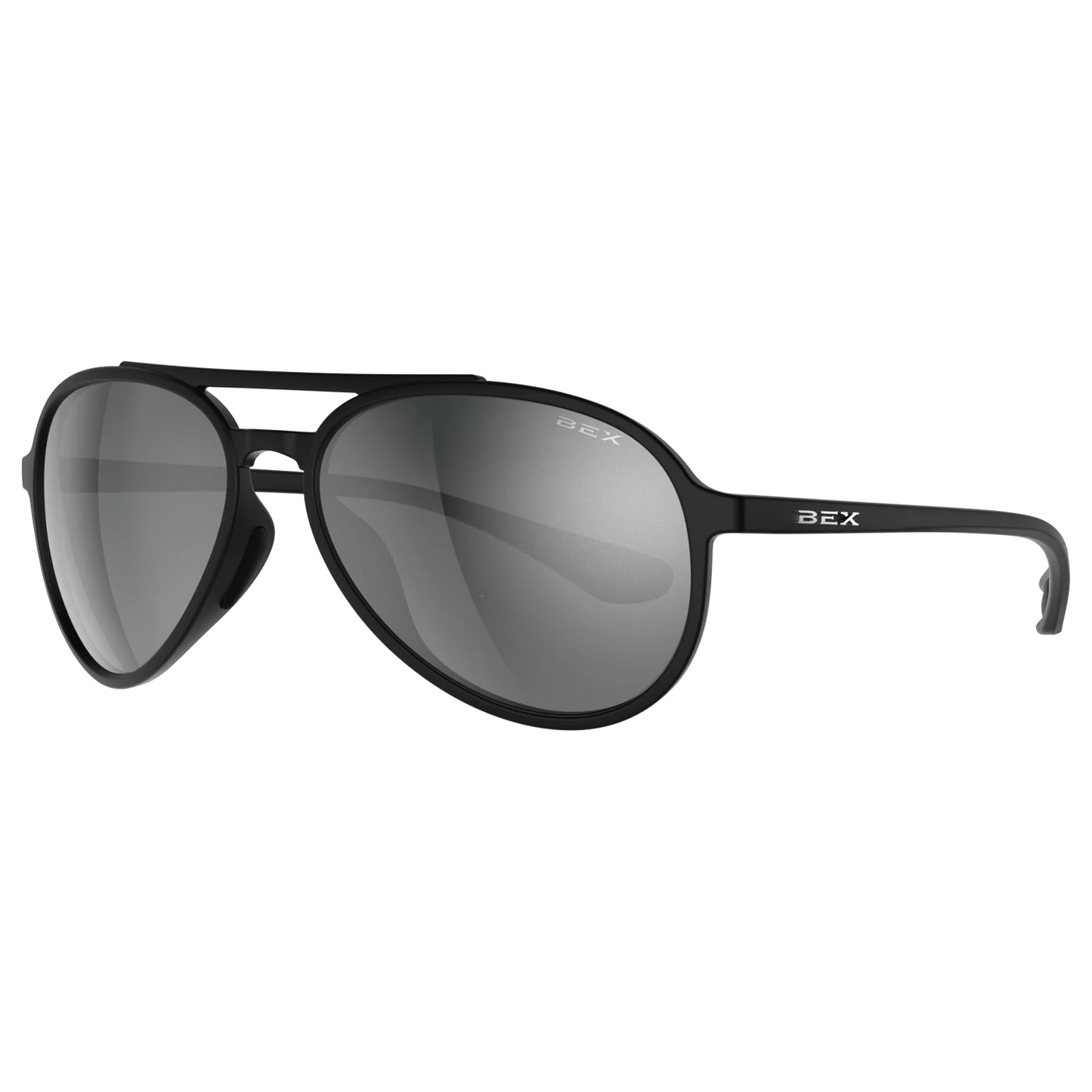 BEX - Wesley Lite Sunglasses in Black, Gray & Silver