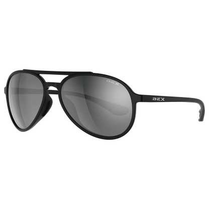 BEX - Wesley Lite Sunglasses in Black, Gray & Silver