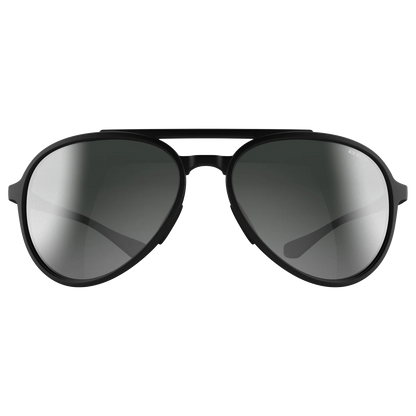 BEX - Wesley Lite Sunglasses in Black, Gray & Silver