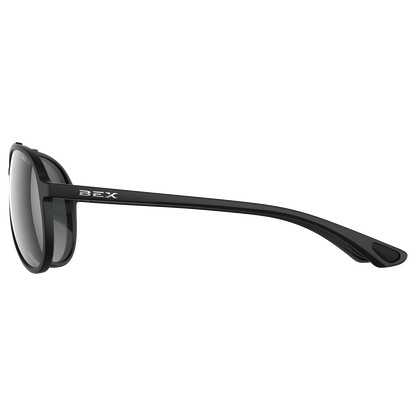 BEX - Wesley Lite Sunglasses in Black, Gray & Silver