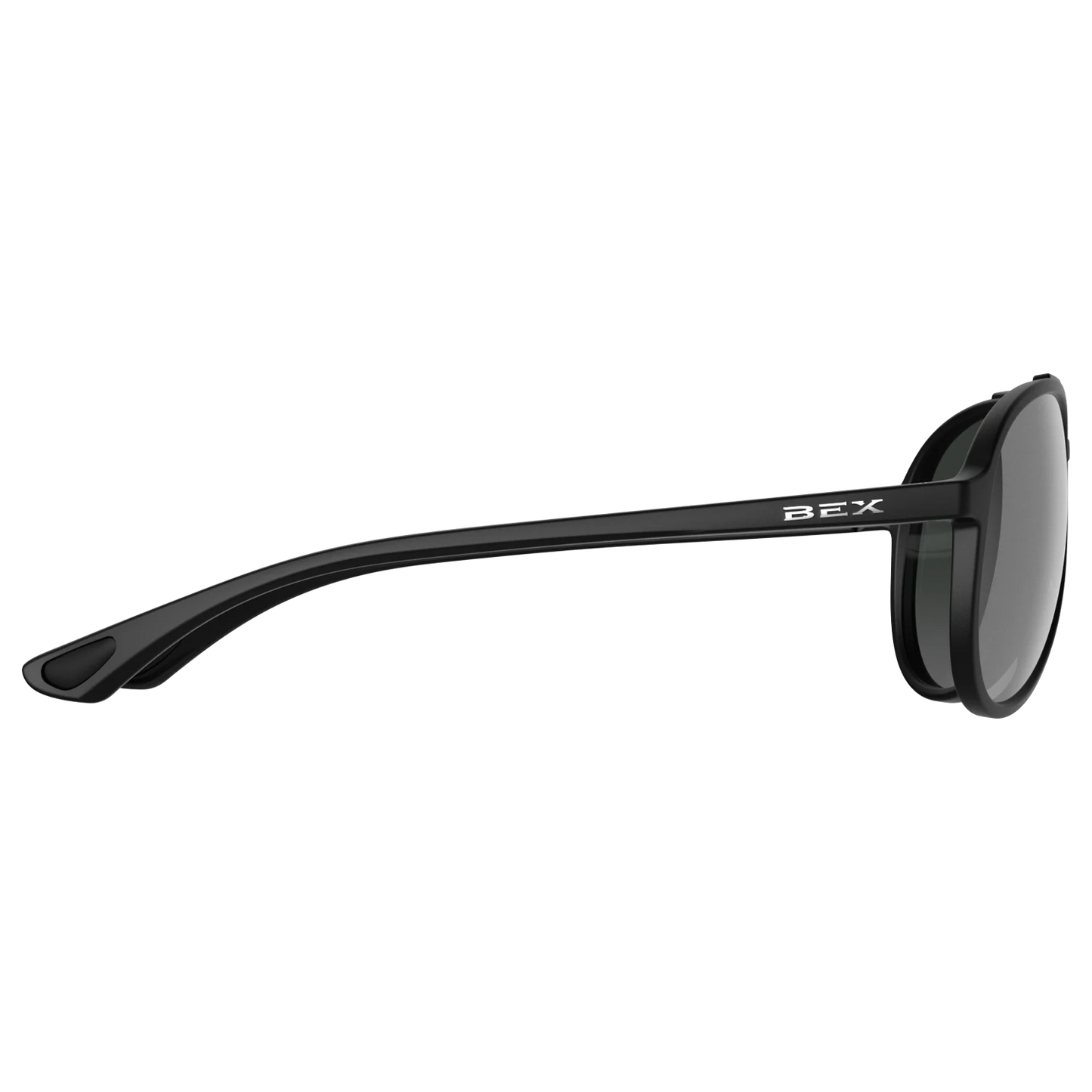 BEX - Wesley Lite Sunglasses in Black, Gray & Silver