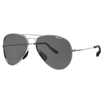 BEX - Wesley Sunglasses in Silver & Gray