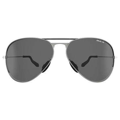 BEX - Wesley Sunglasses in Silver & Gray